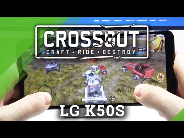 Video thumbnail for LG K50S - Crossout mobile Gameplay