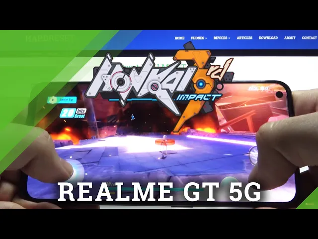 Video thumbnail for Honkai Impact 3rd on REALME GT 5G – Performance Checkup / Game Test