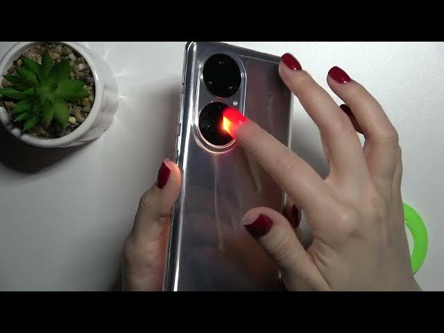 Video thumbnail for How to Turn On Flashlight in HUAWEI P50 Pro – Flashlight Option