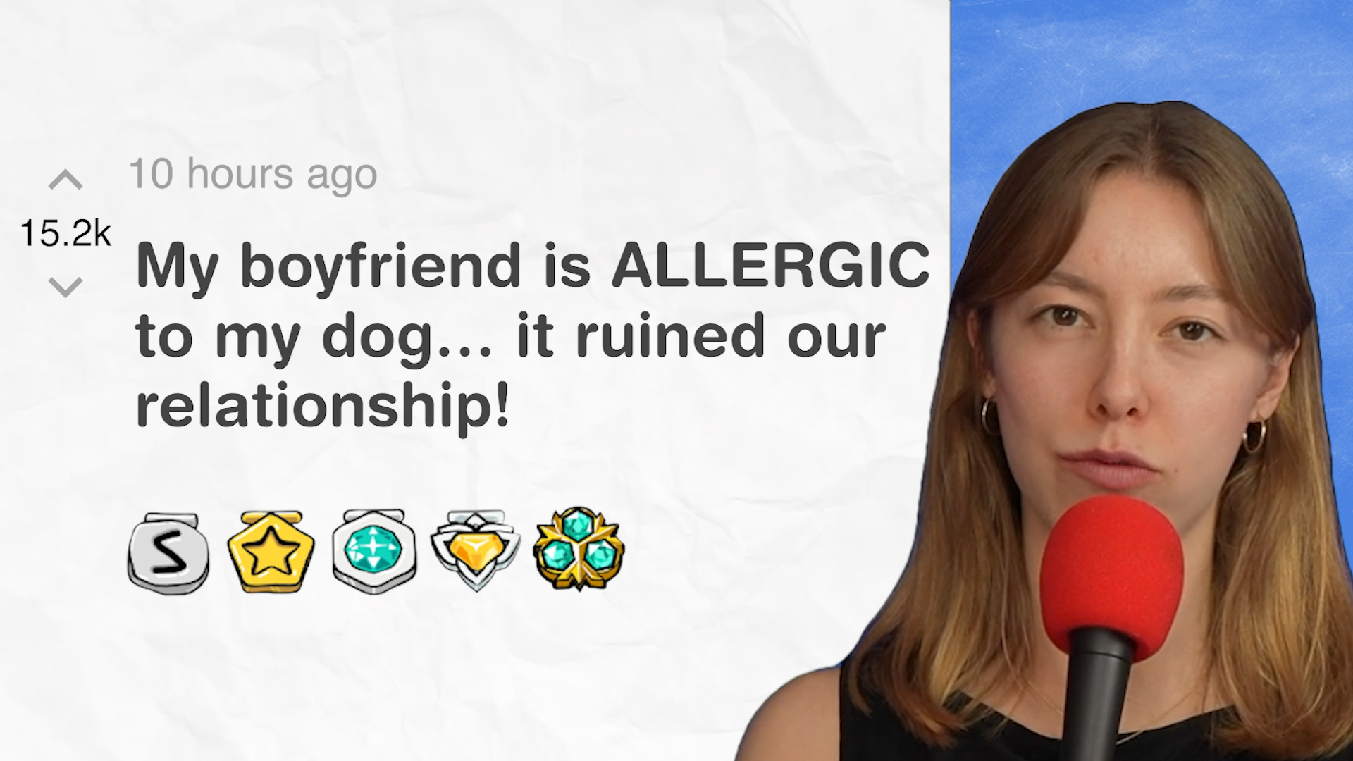 Video thumbnail for My boyfriend is ALLERGIC to my dog… it ruined our relationship! - r/TwoHotTakes | Reddit Stories