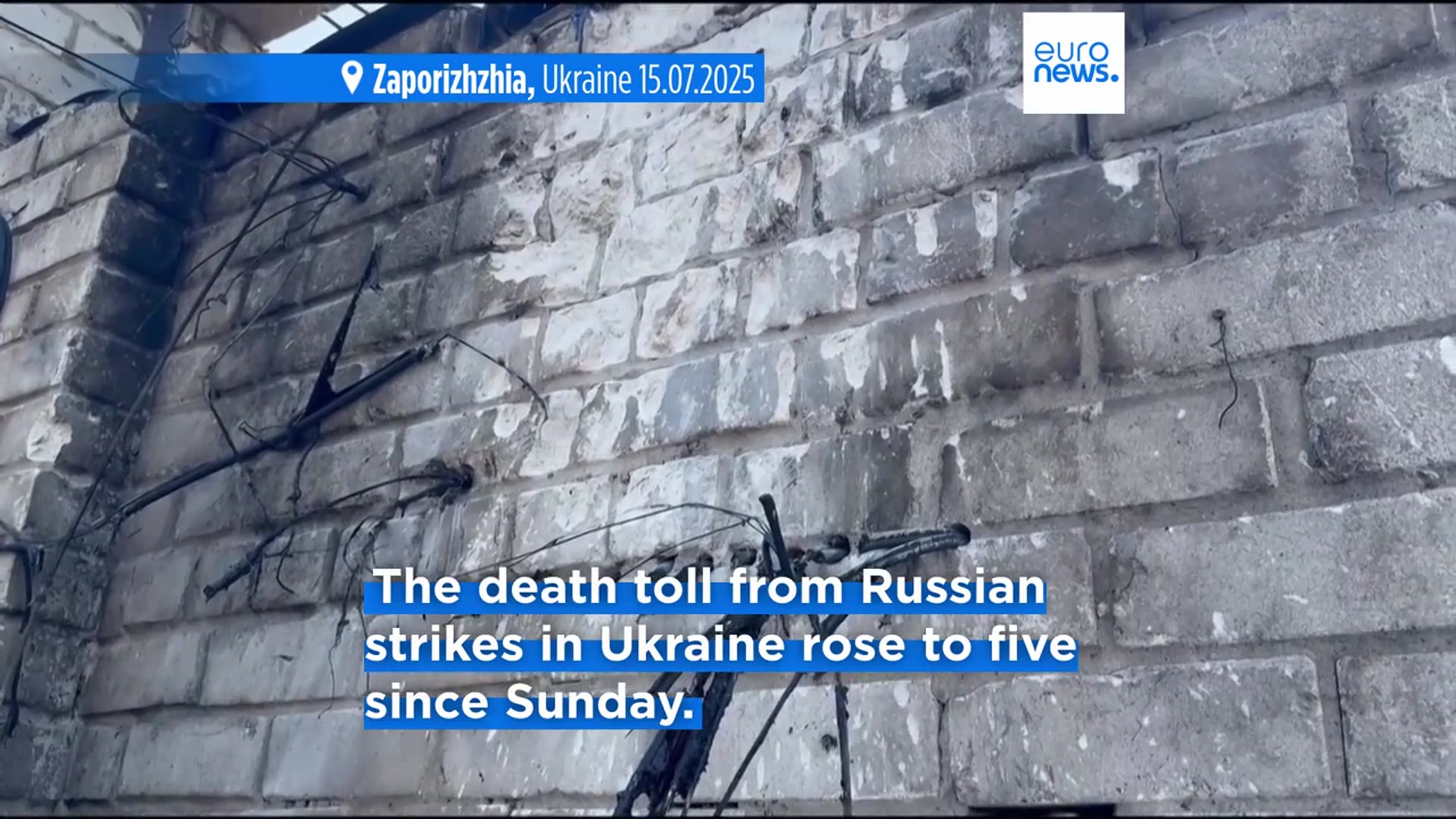 'Video thumbnail for Russia launches strikes on Ukraine day after Trump's 50-day peace deal ultimatum'
