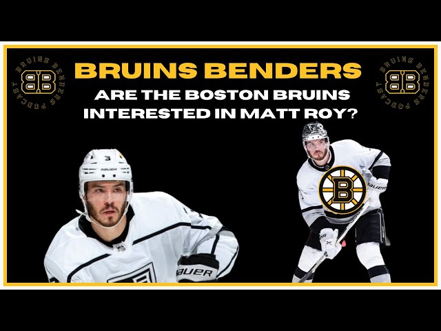 'Video thumbnail for Bruins Benders: Are the Boston Bruins interested in Matt Roy?'