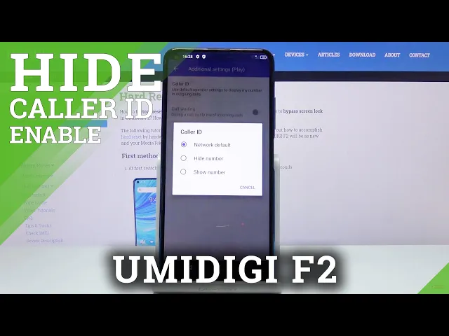 Video thumbnail for How to Hide Caller ID in UMIDIGI F2 – Calls Settings
