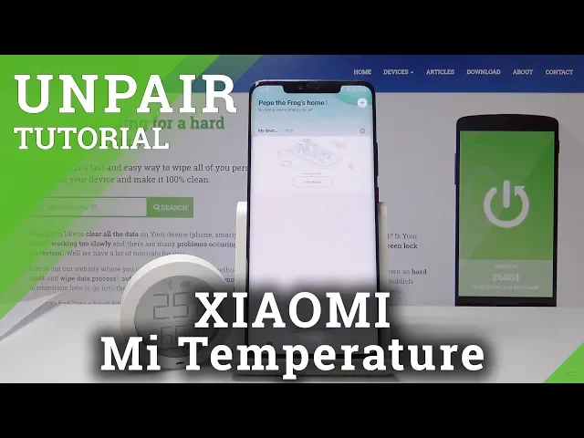 Video thumbnail for How to Unpair XIAOMI Mi Temperature & Humidity Monitor