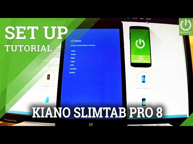 Video thumbnail for How to Set Up KIANO SlimTab 8 Pro - Windows Configuration