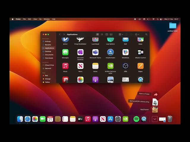 Video thumbnail for MacOs How To Uninstall Apps