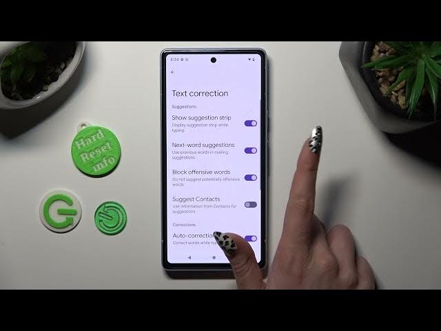 Video thumbnail for How to Find & Change Text Correction Preferences on GOOGLE Pixel 7a
