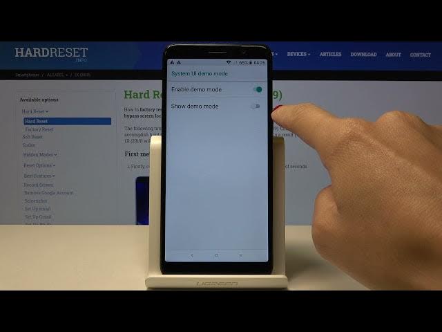 Video thumbnail for How to Access Demo Mode in Alcatel 1X 2019 – Enter Hidden Mode