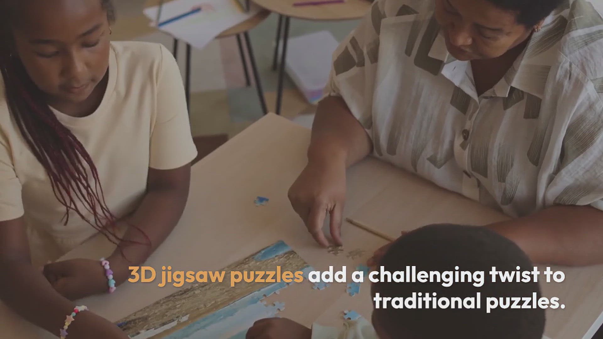 'Video thumbnail for 3D Jigsaw Puzzle Clues'