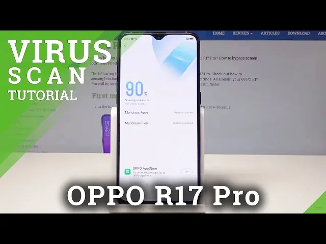 Video thumbnail for How to Virus Scan OPPO R17 Pro - Detect Malware & Virus