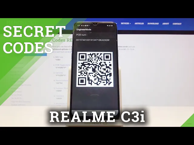 Video thumbnail for Secret Codes REALME C3i – Open Hidden Modes and Features
