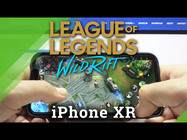 Video thumbnail for Apple iPhone XR - Wild Rift | RIOT Game Test