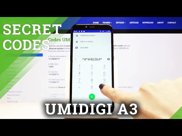 Video thumbnail for UMIDIGI A3 Discover All Available Secret Codes