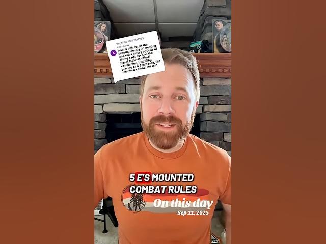 Video thumbnail for DnD 5e’s mounted combat rules still drive me insane