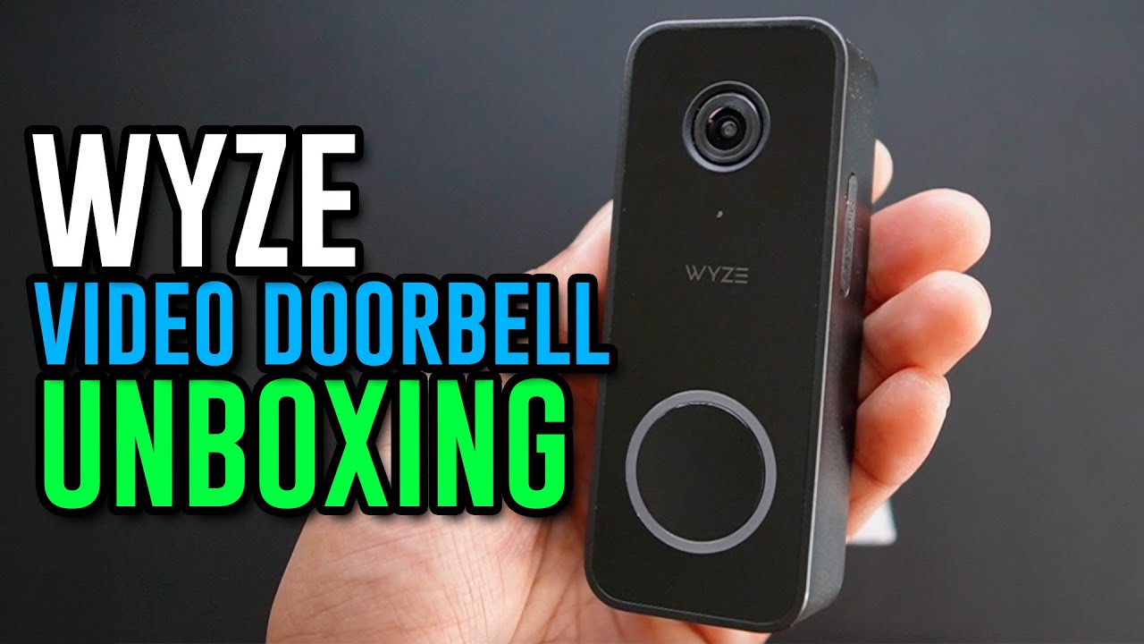 Video thumbnail for Wyze Video Doorbell Wired Unboxing