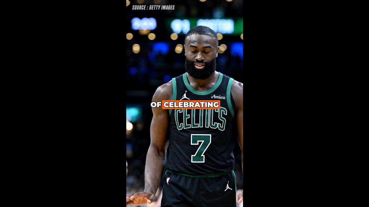 Video thumbnail for Jaylen Brown’s Hilarious Reaction to LeBron’s 42,000 Points
