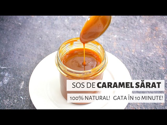 'Video thumbnail for Sos de caramel sărat. Se face în 10 minute și e absolut delicios!  | Bucate Aromate'