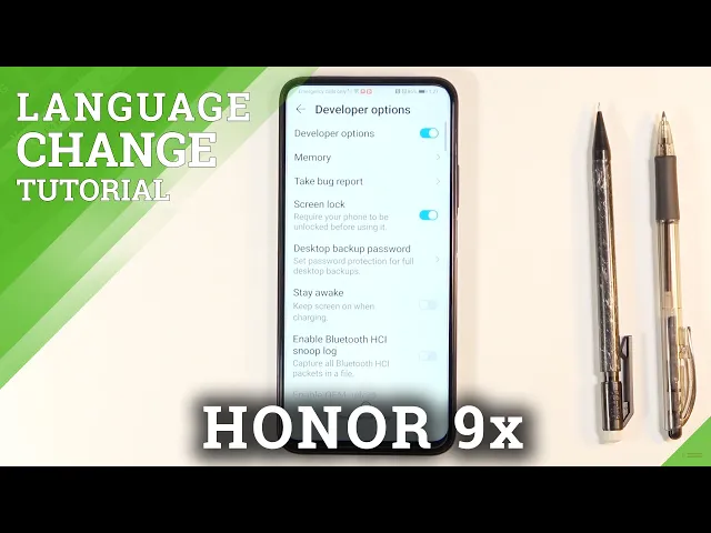 Video thumbnail for How to Change Language in HUAWEI Honor 9x Pro – Find System Language Options