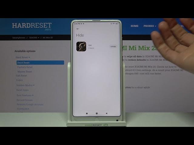 Video thumbnail for How to Hide Albums in XIAOMI Mi Mix 2S – Hide Photo Album