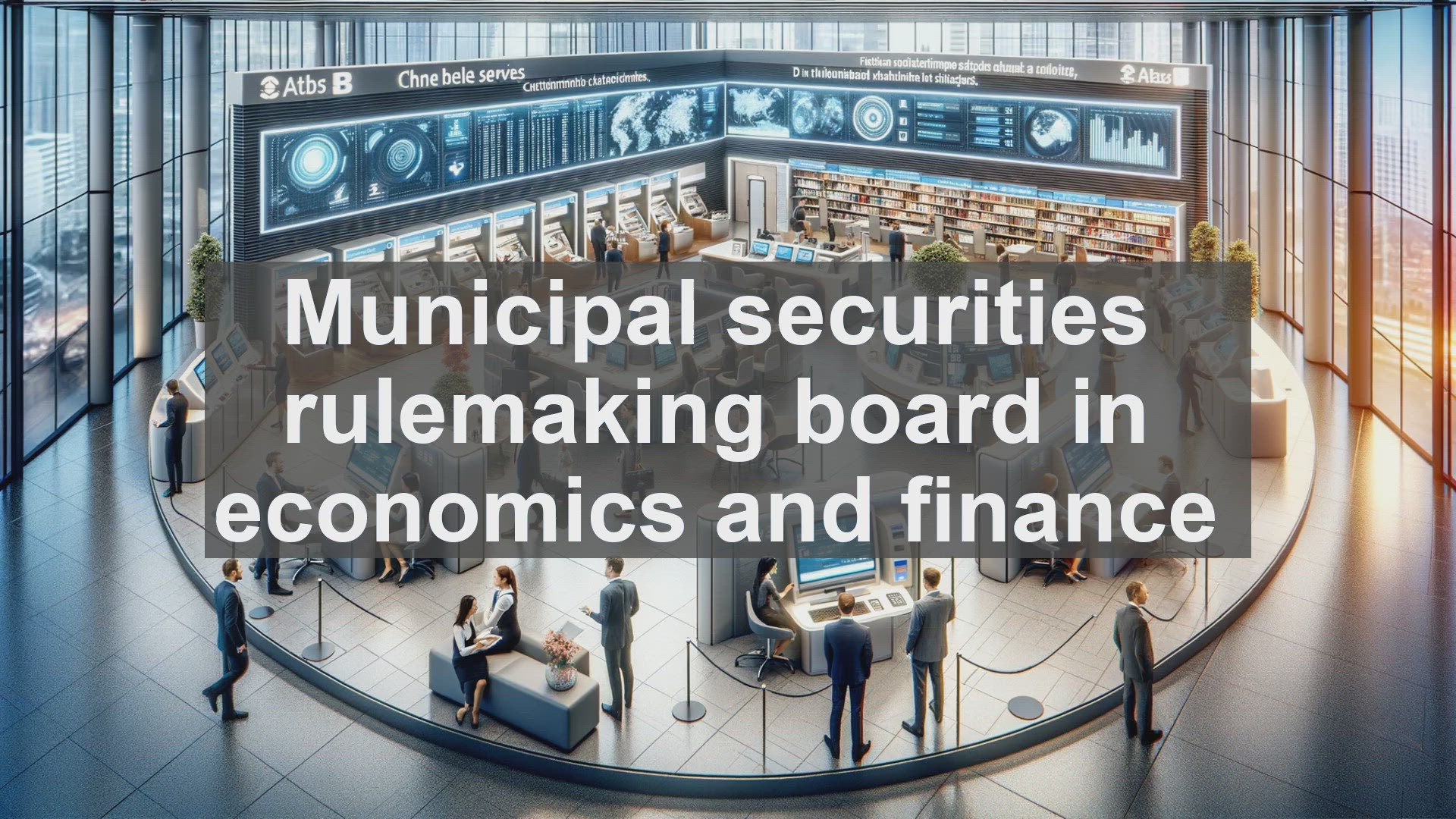 'Video thumbnail for Municipal securities rulemaking board in economics and finance'
