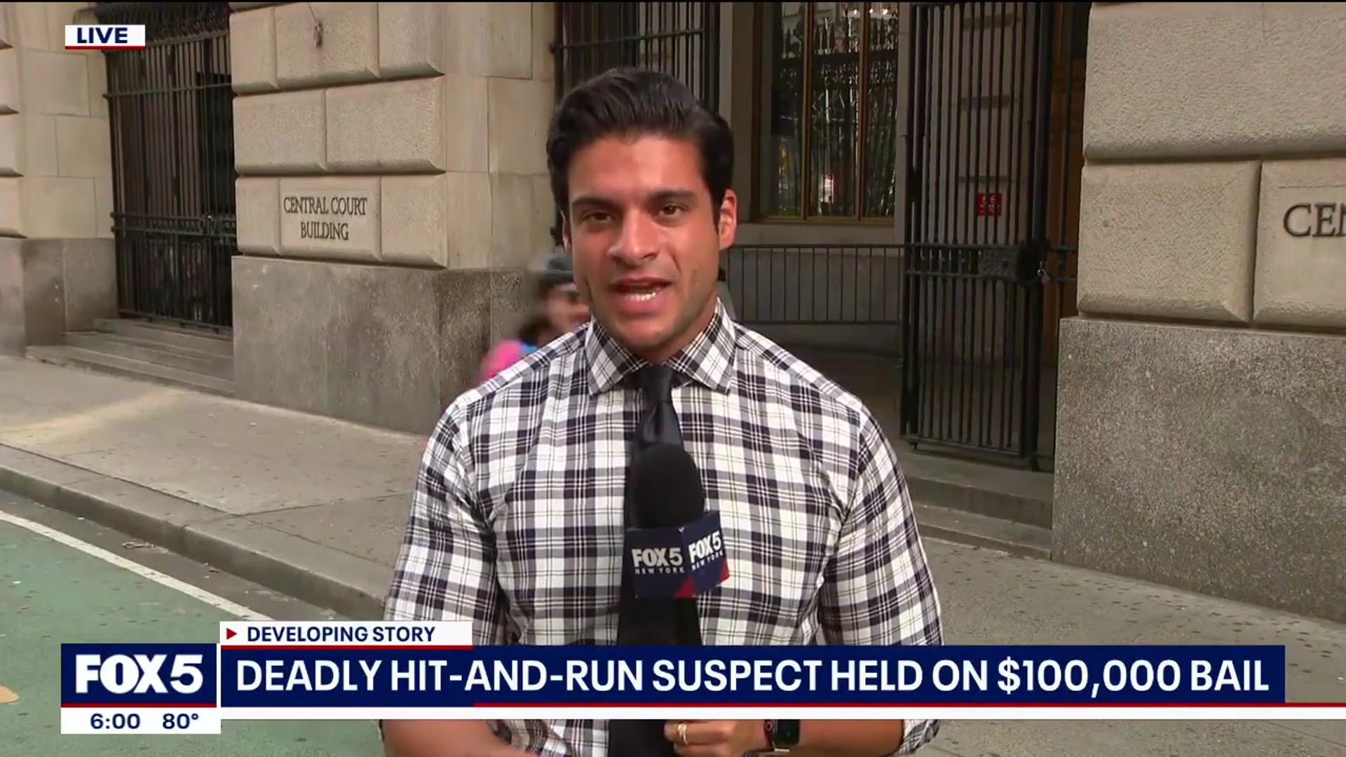 'Video thumbnail for Deadly hit-and-run suspect held on $100K bail'