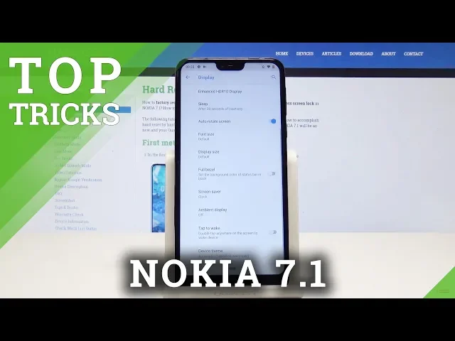 Video thumbnail for The Best Tips for NOKIA 7.1 – Tricks and Hacks / Helpful Options