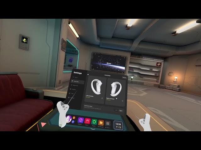 Video thumbnail for Pico 4 VR - How To Check Controller Information