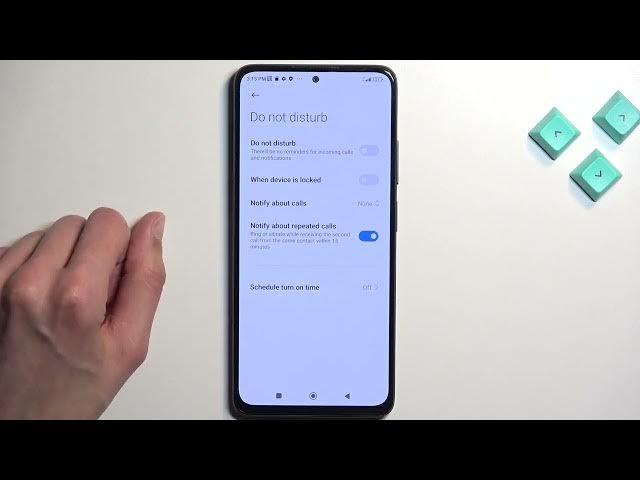 Video thumbnail for How to Enable and Configure Do Not Disturb Mode in Redmi Note 11 Pro