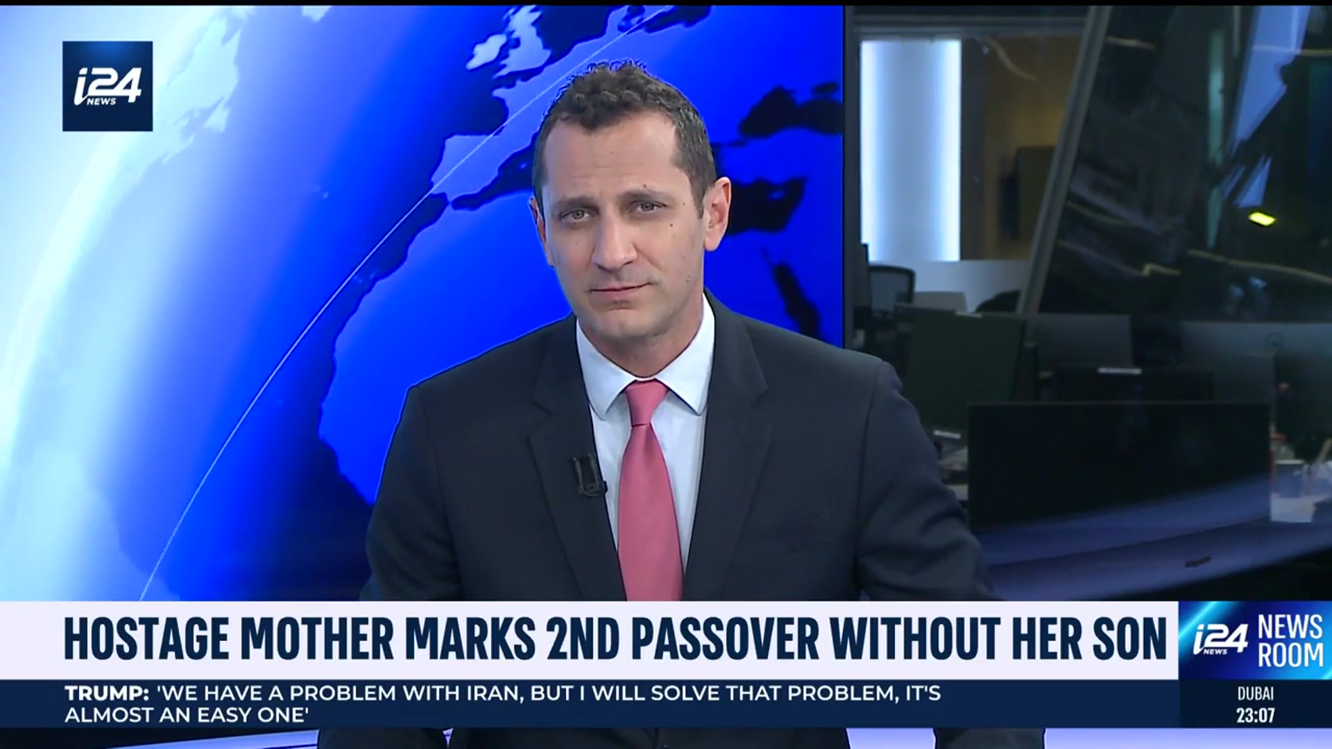 'Video thumbnail for Hostage mother marks 2nd Passover without her son'