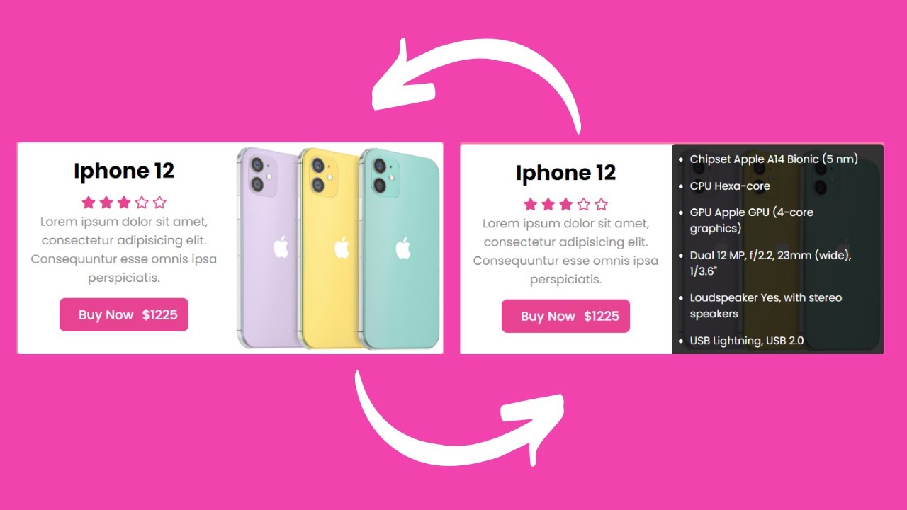 'Video thumbnail for Product Card Design using HTML & CSS'