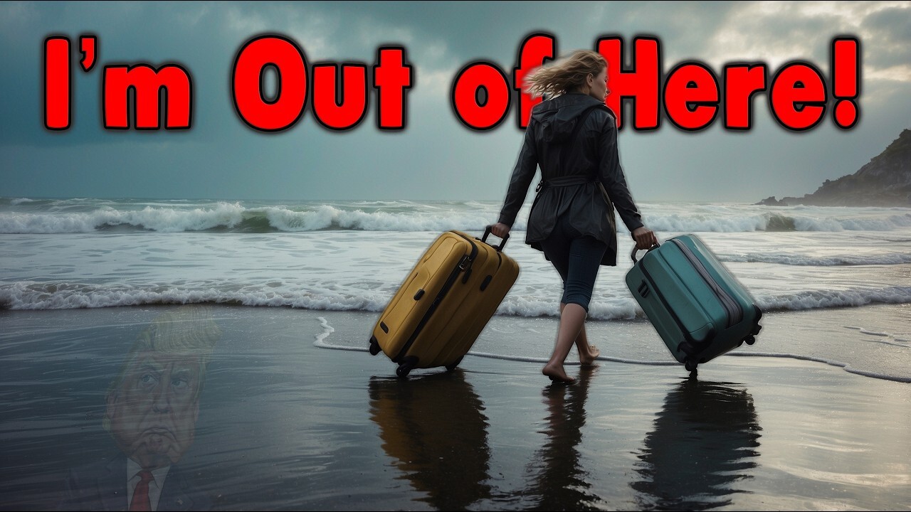 Video thumbnail for Americans Are FLEEING to These 10 Countries Because of Trump.