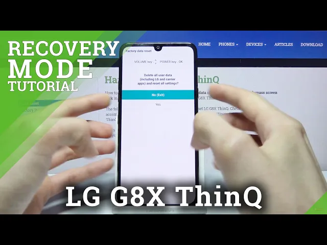 Video thumbnail for How to Open Recovery Mode in LG G8X ThinQ – Exit Recovery Mode