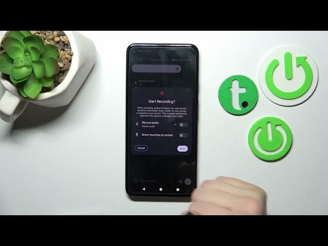 Video thumbnail for Enable/Disable Screen Touches for Screen Recording Mode - GOOGLE Pixel 5a