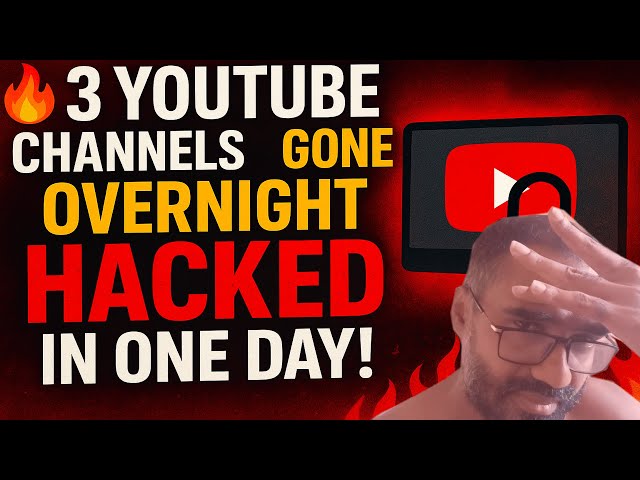 Video thumbnail for My 3 YouTube Channels Got Hacked the SAME DAY 😱 (Full Story)
