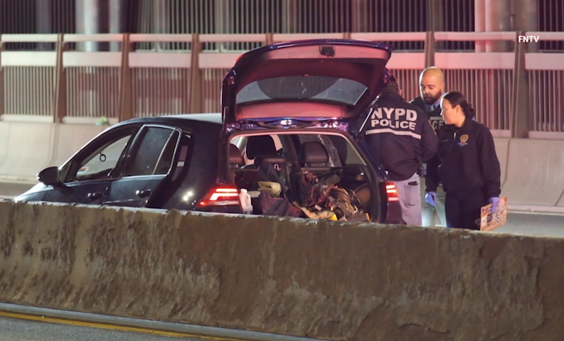 Video thumbnail for George Washington Bridge reopens after deadly shooting triggers massive traffic backups