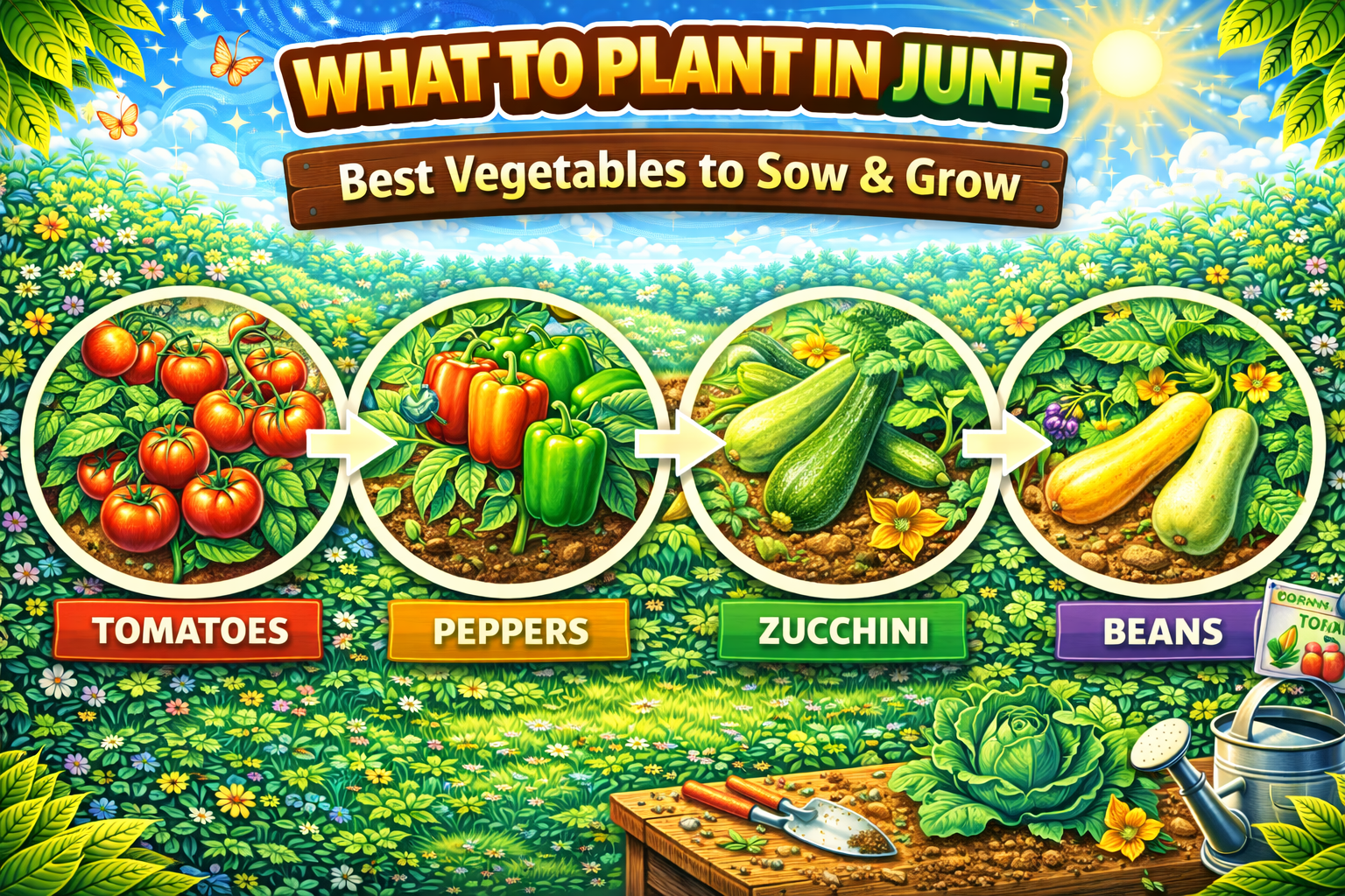 Video thumbnail for What to Plant in June | Best Vegetables to Sow & Grow