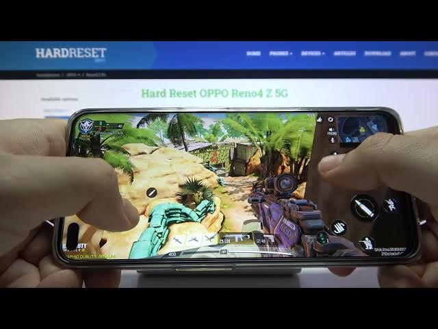 Video thumbnail for Call of Duty Gameplay on OPPO Reno4 Z 5G – High Graphics Checkup / Performance Test