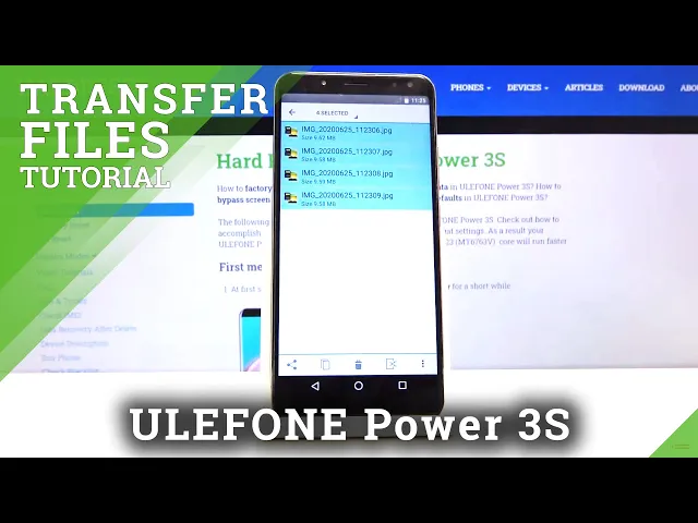 Video thumbnail for How to Transfer Files in ULEFONE Power 3S – Relocate Files