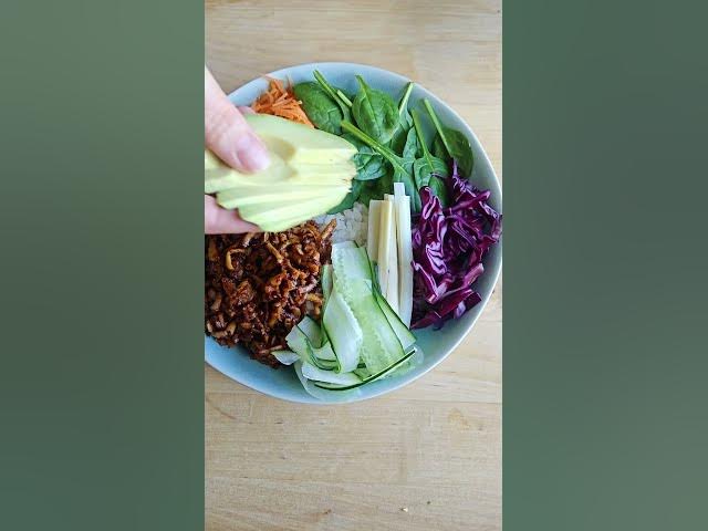 Video thumbnail for Rice bowl, tofu rĂąpĂ© grillĂ© đ„