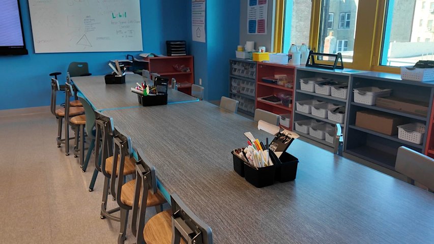 Video thumbnail for Rebuilding The Bronx: New Zeta Bronx Tremont Park campus brings expanded learning spaces to families