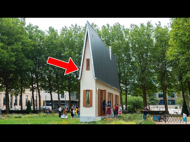 Video thumbnail for This Couple’s House is Just 1 Meter Wide, Take a Look