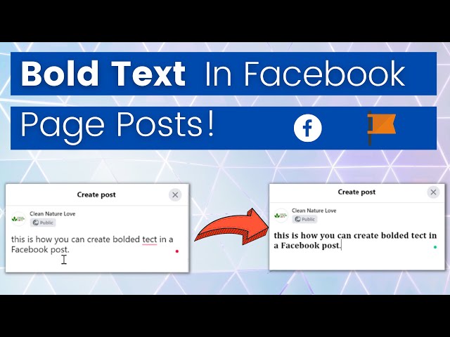 Video thumbnail for How To Bold Text In A Facebook Post? [in 2025] Facebook Page Post Formatting Hack & Workaround