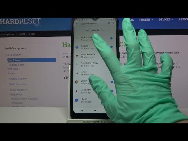Video thumbnail for How to Manage Apps Notification on NOKIA C20 – Customize Apps Notifications