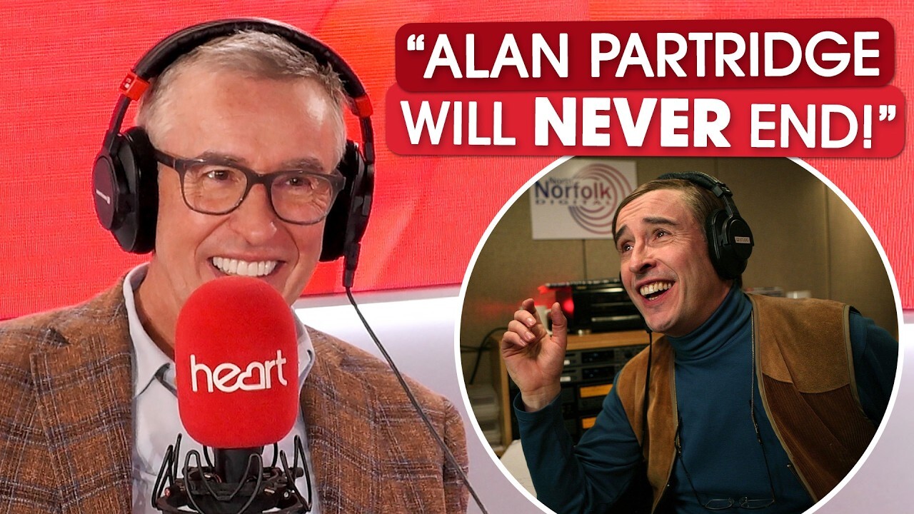 Video thumbnail for Steve Coogan admits he never wants Alan Partridge to end