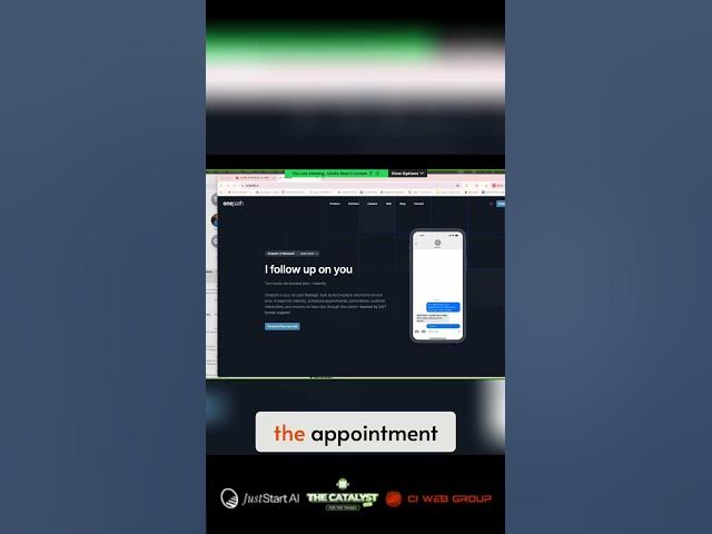 Video thumbnail for Automated Garage Door Sales: Book Appointments 24/7 #shorts