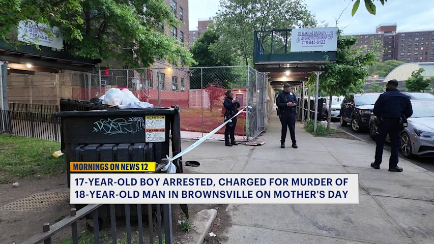 Video thumbnail for Teen arrested for fatal Mother’s Day shooting in Brownsville