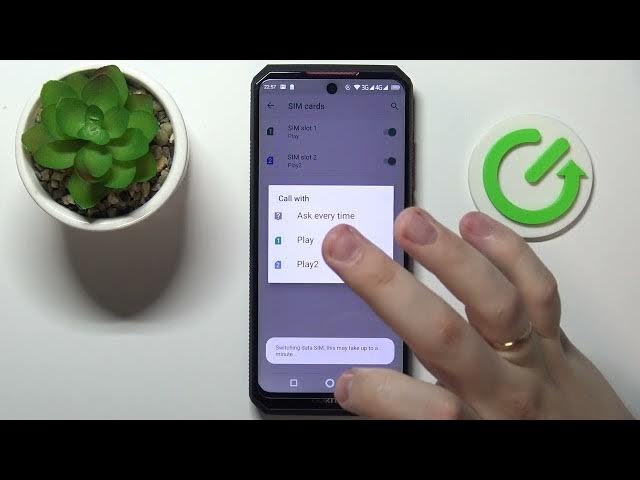 Video thumbnail for Oukitel K13 Pro - How To Switch SIM Preferences