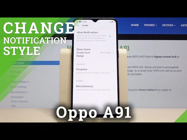 Video thumbnail for How to Enter Notification Settings in OPPO A91 – Find Notification Options