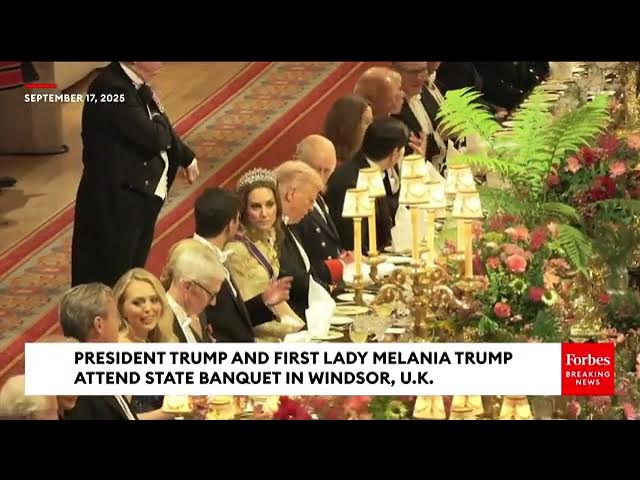 Video thumbnail for Trump’s Historic Windsor Return: Royal Banquet, Protests & Power Plays