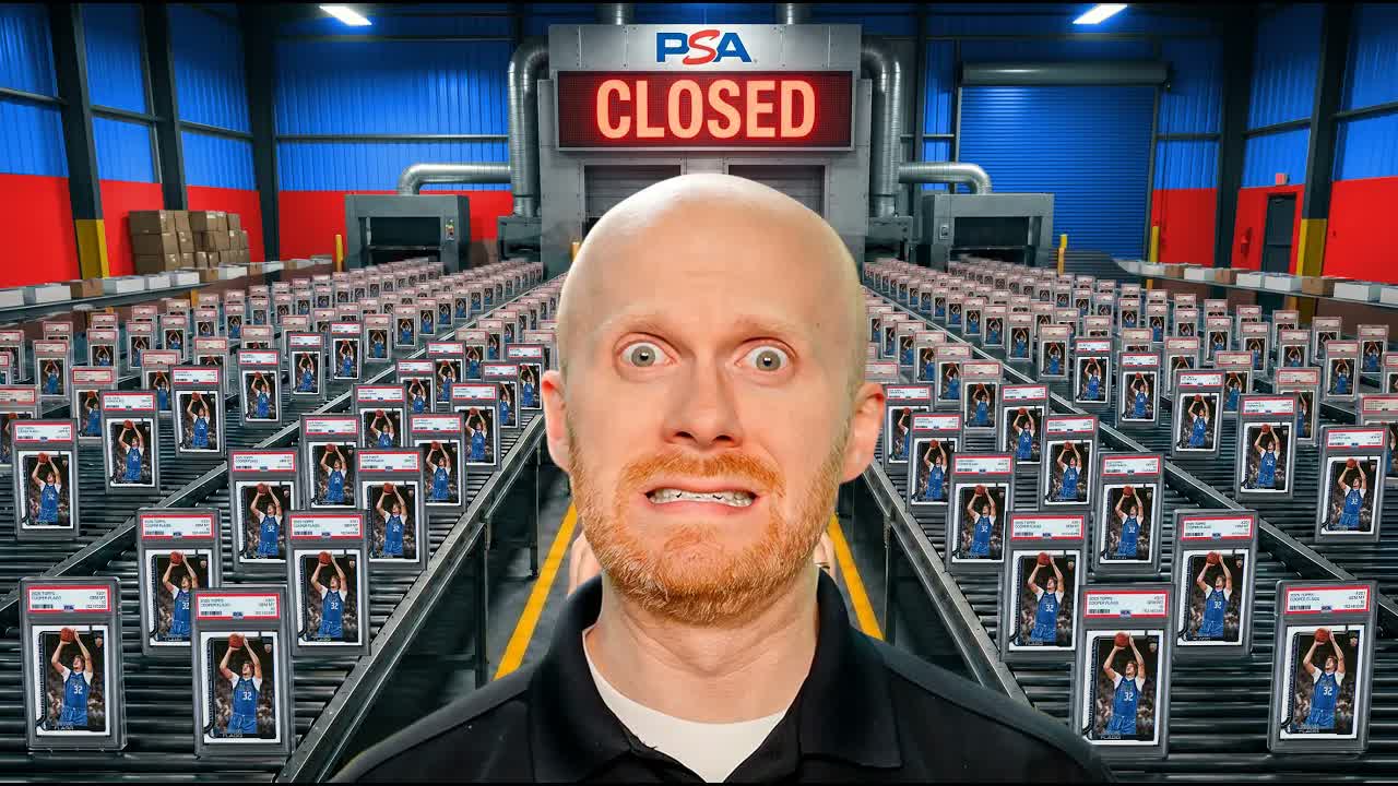 Video thumbnail for Sports Card Investor: PSA SHUTS DOWN 10 Million Card Backlog! What's Next?